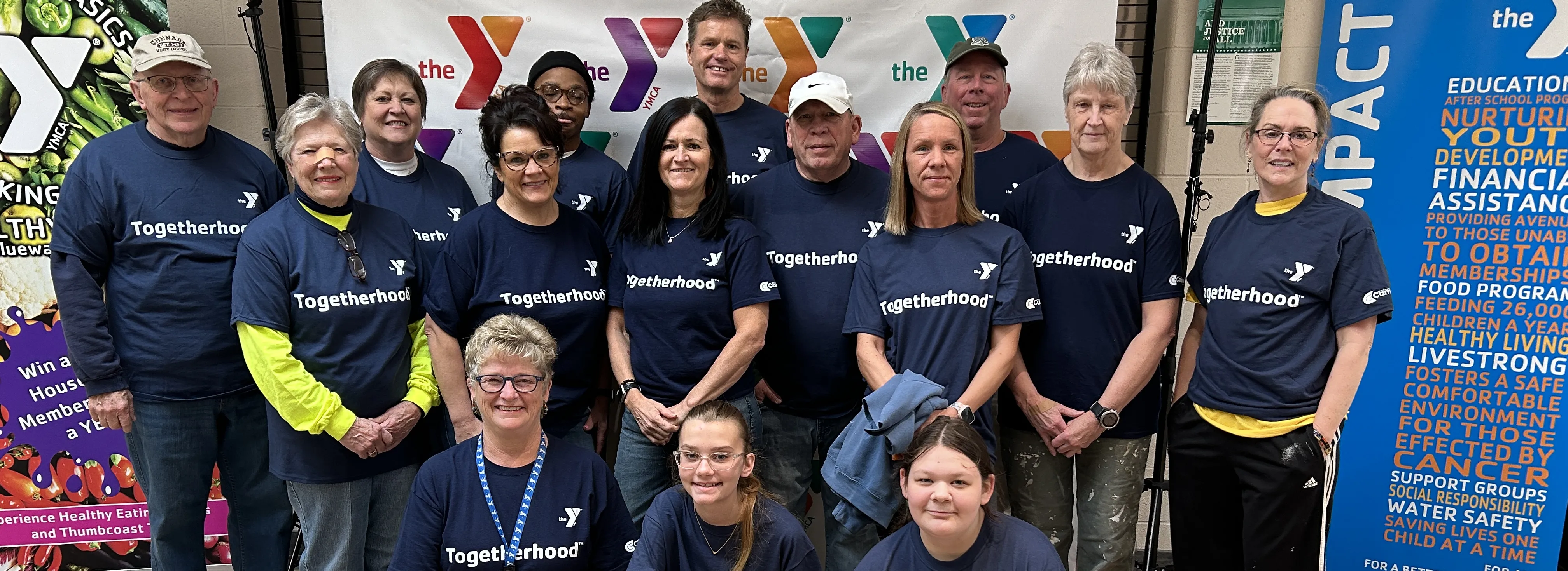 The YMCA Togetherhood Painting Crew